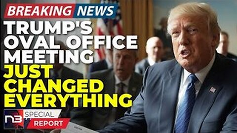 Breaking: You Won't Believe What Just Happeed in The Oval Office! The World Is Stunned! 2025