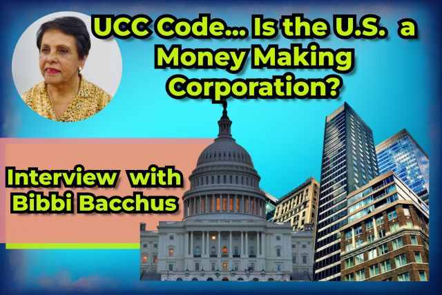 The Universal Commercial Code (UCC), the U. S. Corporation and the Hoodwink [Interview: Bibi Bacchus]