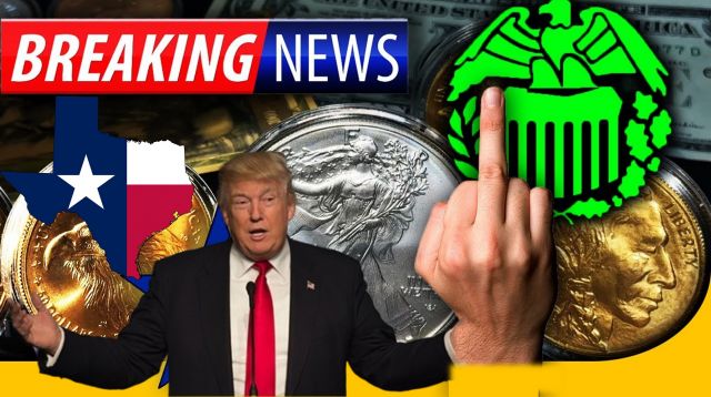 Warning! Texas Just Proposed the Biggest Up Yours to the Federal Reserve Ever! Gold & Silver Coins!